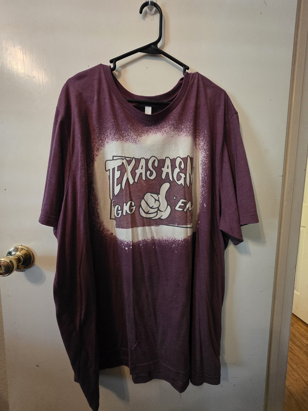 Bella Canvas Maroon Texas A&M Graphic Tee